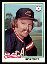 1978 Topps Base Set #37 Rick Waits