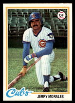 1978 Topps Base Set #175 Jerry Morales
