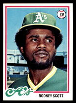 1978 Topps Base Set #191 Rodney Scott