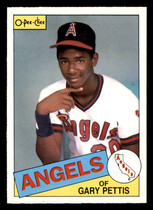 1985 O-Pee-Chee OPC Base Set #39 Gary Pettis