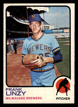 1973 Topps Base Set #286 Frank Linzy