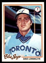 1978 Topps Base Set #33 Dave Lemanczyk