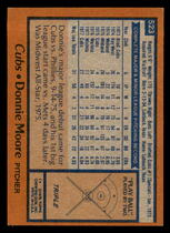 1978 Topps Base Set #524 Bernie Carbo