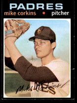 1971 Topps Base Set #179 Mike Corkins