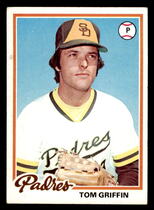 1978 Topps Base Set #318 Tom Griffin