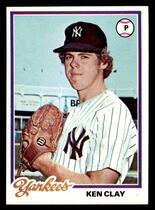 1978 Topps Base Set #89 Ken Clay