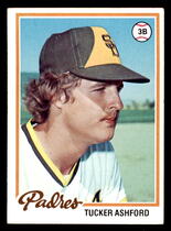 1978 Topps Base Set #116 Tucker Ashford