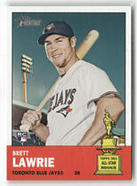 2012 Topps Heritage #280 Brett Lawrie