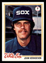 1978 Topps Base Set #329 John Verhoeven