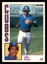 1984 O-Pee-Chee OPC Base Set #4 Mel Hall