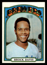 1972 Topps Base Set #161 Brock Davis