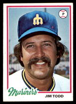 1978 Topps Base Set #333 Jim Todd
