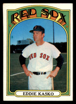 1972 Topps Base Set #218 Eddie Kasko