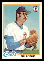1978 Topps Base Set #663 Paul Reuschel