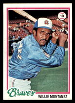 1978 Topps Base Set #38 Willie Montanez
