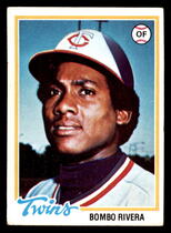 1978 Topps Base Set #657 Bombo Rivera
