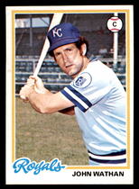 1978 Topps Base Set #343 John Wathan