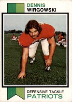1973 Topps Base Set #249 Dennis Wirgowski