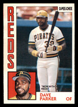 1984 O-Pee-Chee OPC Base Set #31 Dave Parker