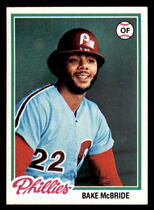 1978 Topps Base Set #340 Bake McBride