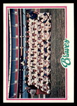 1978 Topps Base Set #551 Braves Team