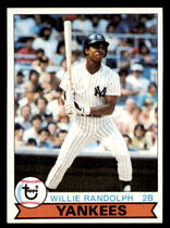 1979 Topps Base Set #250 Willie Randolph