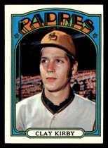 1972 Topps Base Set #173 Clay Kirby