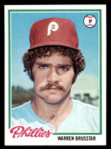 1978 Topps Base Set #297 Warren Brusstar