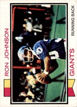 1973 Topps Base Set #350 Ron Johnson