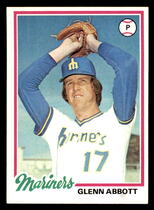 1978 Topps Base Set #31 Glenn Abbott