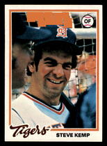 1978 Topps Base Set #21 Steve Kemp