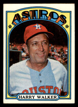 1972 Topps Base Set #249 Harry Walker