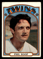 1972 Topps Base Set #201 Phil Roof