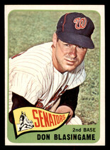 1965 Topps Base Set #21 Don Blasingame