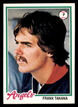 1978 Topps Base Set #600 Frank Tanana