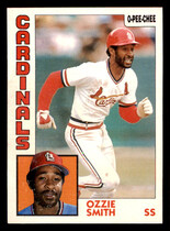 1984 O-Pee-Chee OPC Base Set #130 Ozzie Smith