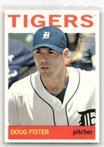 2013 Topps Heritage #128 Doug Fister
