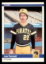 1984 Fleer Base Set #268 Lee Tunnell