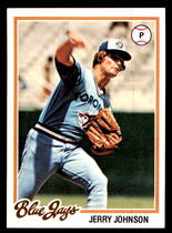 1978 Topps Base Set #169 Jerry Johnson