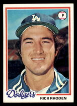 1978 Topps Base Set #605 Rick Rhoden