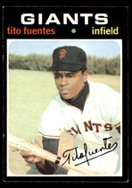 1971 Topps Base Set #378 Tito Fuentes
