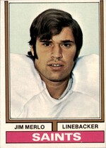 1974 Topps Base Set #153 Jim Merlo