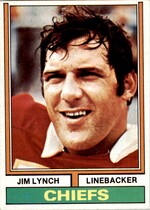 1974 Topps Base Set #167 Jim Lynch
