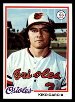 1978 Topps Base Set #287 Kiko Garcia