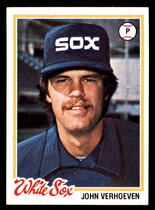 1978 Topps Base Set #329 John Verhoeven