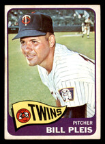 1965 Topps Base Set #122 Bill Pleis