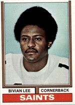 1974 Topps Base Set #229 Bivian Lee