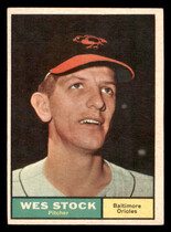 1961 Topps Base Set #26 Wes Stock