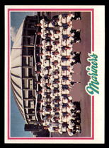 1978 Topps Base Set #499 Mariners Team