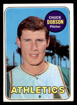 1969 Topps Base Set #397 Chuck Dobson